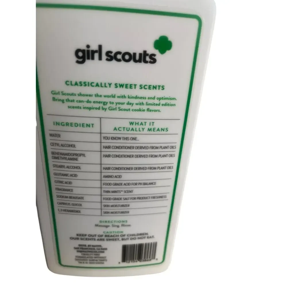 Native Girl Scout Cookies Scents Shampoo and Conditioner 16.5 ou each